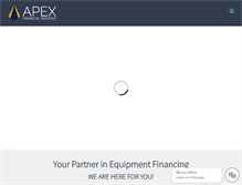 Tablet Screenshot of apexfinancialpdx.com